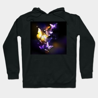 Fabulous Purple Butterflies Hoodie